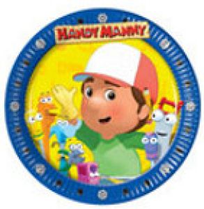  - Handy Manny Plates